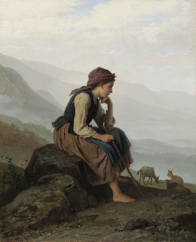 Den lille gedehyrde af Johann Georg Meyer