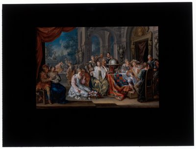Viiden aistin allegoria af Johann Georg Platzer