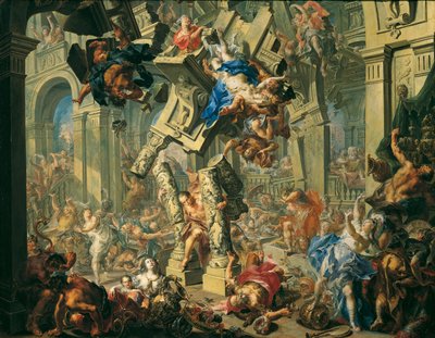 Samsons Rache af Johann Georg Platzer