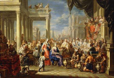 Ægteskabet i Kana, af Johann Georg Platzer