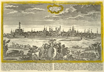 Augsburg, c1740. af Johann Georg Ringlin