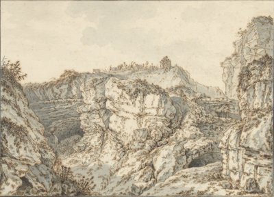 Rockfest på Montmartre af Johann Georg Wille