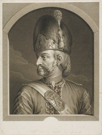 Sapper fra de schweiziske garder af Johann Georg Wille