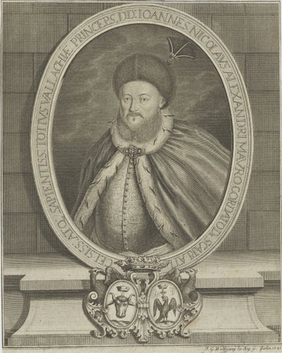 Nicolaos Mavrocordatos 1680-1730, 1721. af Johann Georg Wolfgang