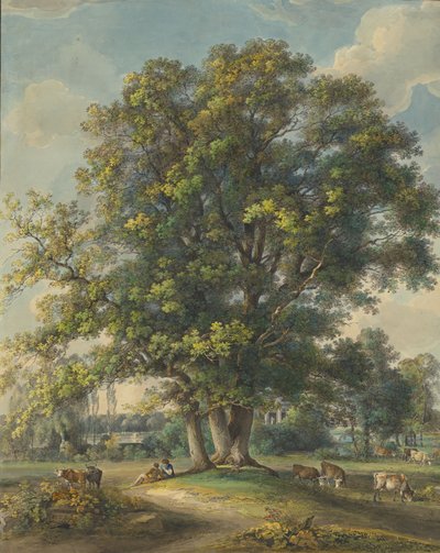 Og i Arcadia I, 1790-1800. af Johann Georg von Dillis