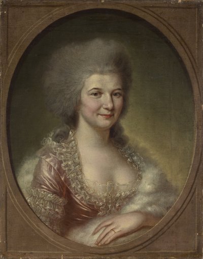 Kvindedame ved valgretten af Johann Georg von Edlinger
