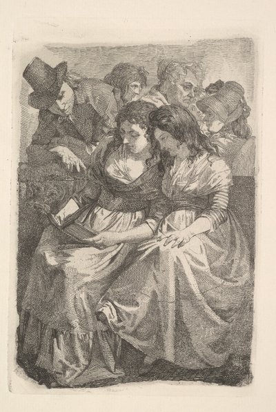 Schadow og hans familie, 1925. af Johann Gottfried Schadow