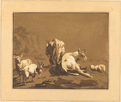 Køer af Johann Gottlieb Prestel after Joseph Wagner