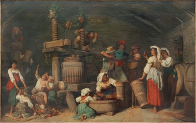 romersk vinpresse af Johann Heinrich Hasselhorst