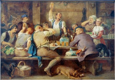 Æblevinbar i Sachsenhausen af Johann Heinrich Hasselhorst