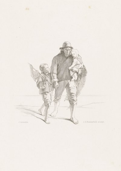 Langs kirkegården Havets børn (serietitel) af Johann Heinrich Maria Hubert Rennefeld
