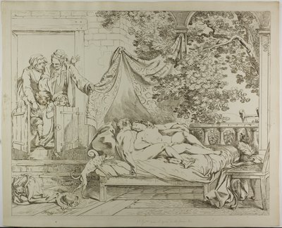 De elskende af Johann Heinrich Ramberg