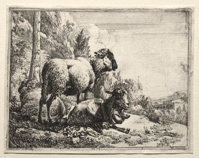 Ged med Bell af Johann Heinrich Roos