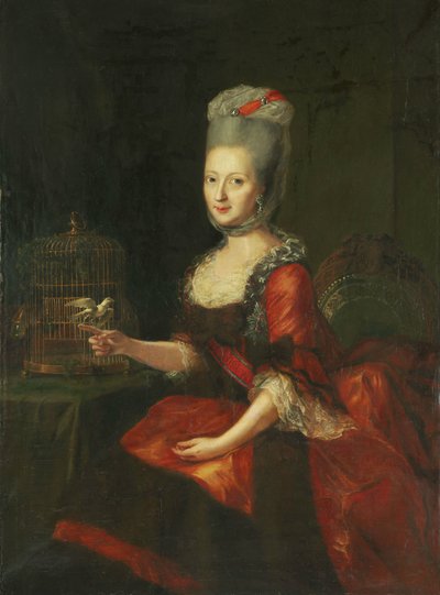 Filippinske Amalie Landgrevinde af Hessen-Kassel af Johann Heinrich Tischbein