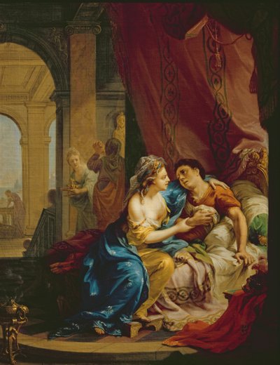 Antonius og Kleopatra, 1774 af Johann Heinrich Wilhelm Tischbein