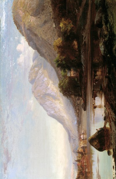 Hudson River ved Cold Spring, 1861. af Johann Hermann Carmiencke
