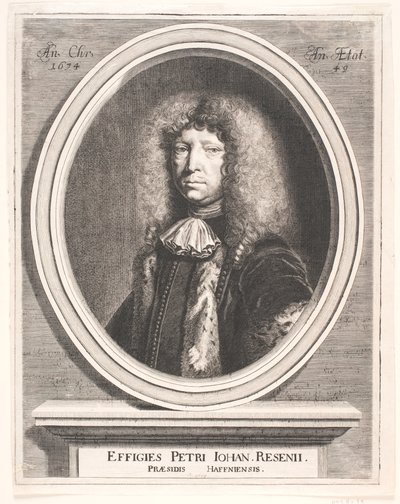 Peder Hansen Resen af Johann Husman