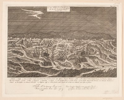 Skibbruddet ved Gulland, 1566 af Johann Husman