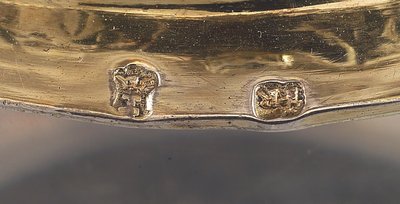 Detalje af en tankard, Danzig, ca. 1680 af Johann II Rohde
