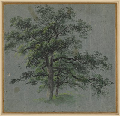 To træer, første halvdel af 1800-tallet. af Johann Jacob Dorner
