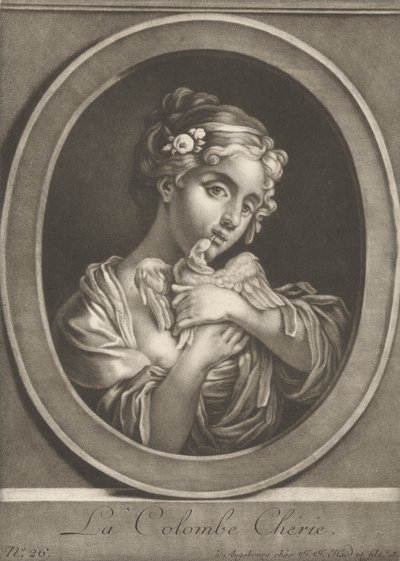 Den kære due af Johann Jacobus Haid