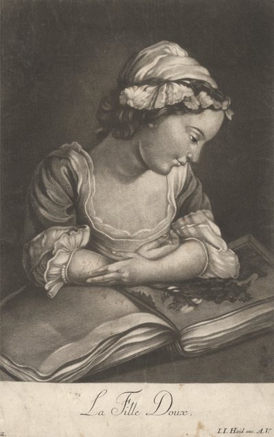 Den søde pige af Johann Jacobus Haid