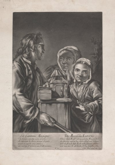 Den magiske lanterne af Johann Jacobus Haid