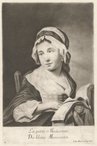 Den lille musiker af Johann Jacobus Haid