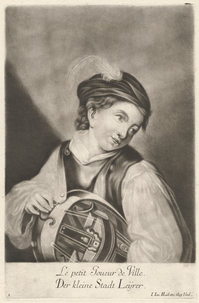 Den lille byspiller af Johann Jacobus Haid