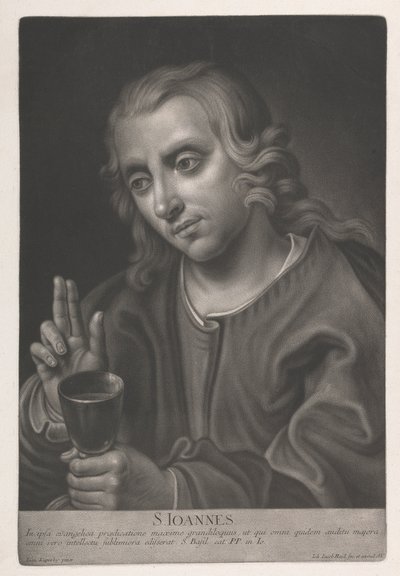 S.Ionnes af Johann Jacobus Haid
