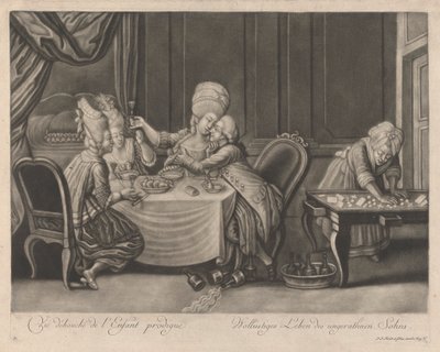 Den fortabte søns udskejelser af Johann Jacobus Haid