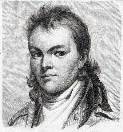 Selvportræt af Johann Jakob Laurenz Billwiller