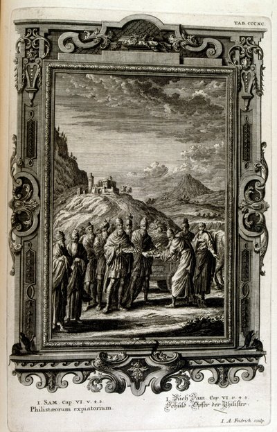 Ofringer til filistrene af Johann Jakob Scheuchzer