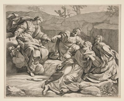 St. William assisteret af jomfruer af Johann Jakob von Sandrart