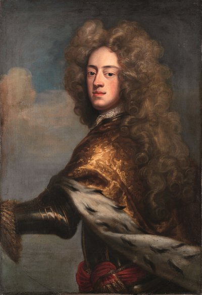 George II som prins af Wales af Johann Leonhard Hirschmann