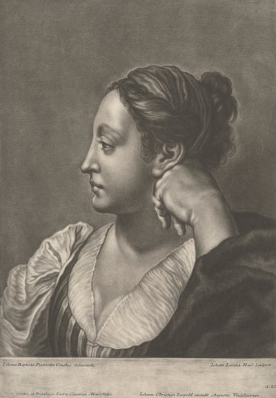 Den unge cabarttier af Johann Lorenz Haid