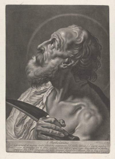 St. Bartholomew af Johann Lorenz Haid