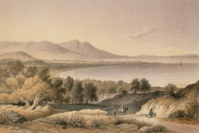 Smyrna. Radering af Bernatz et alii - Steinkopk J.F. Redaktør af Johann Martin Bernatz