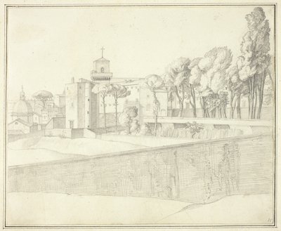 San Pietro i Vincoli, Rom af Johann Martin von Rohden