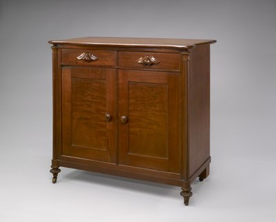 Server, c. 1846-1860 (sort valnød) af Johann Michael (attr.to) Jahn