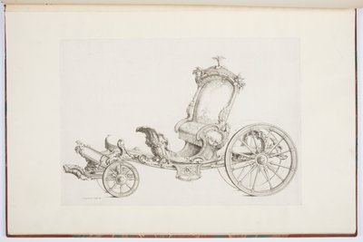 Design til en Cabriolet af Johann Michael Hoppenhaupt II