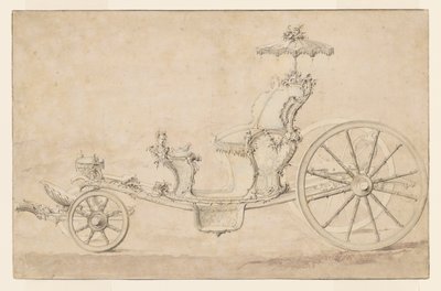 Design til en Cabriolet af Johann Michael Hoppenhaupt II