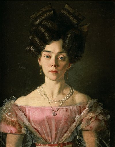 Ung dame af Johann Michael Neder