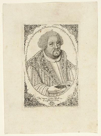 Martin Luther af Johann Michael Puchler