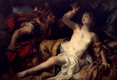 Tarquin og Lucretia af Johann Michael Rottmayr