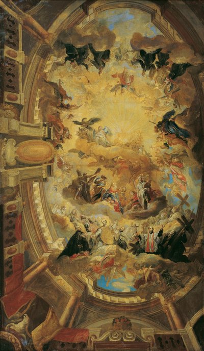 Glorificering af Jesu navn af Johann Michael Rottmayr