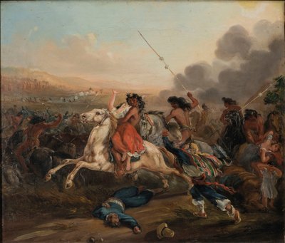Bortrykkelsen (El Malón) af Johann Moritz Rugendas
