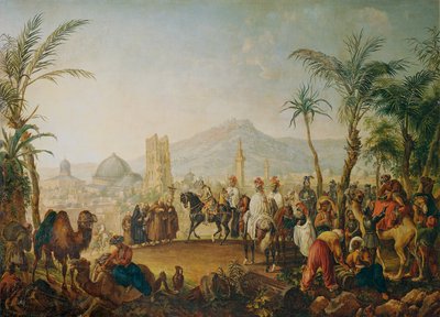 Crusaders (Godfrey of Bouillon) af Johann Nepomuk Höchle