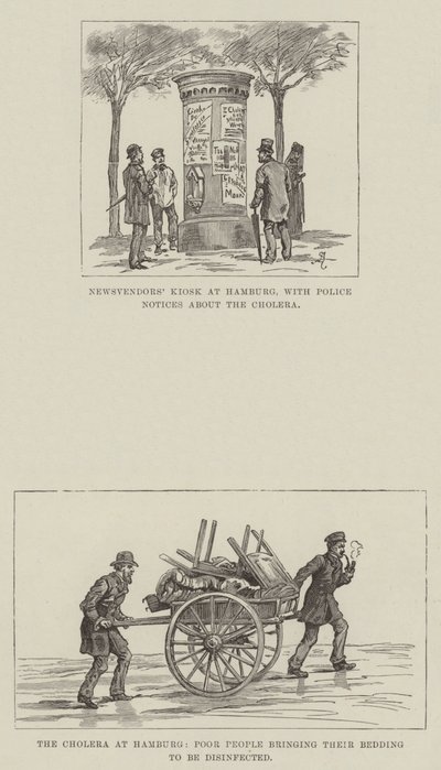 Koleraen i Hamborg af Johann Nepomuk Schonberg