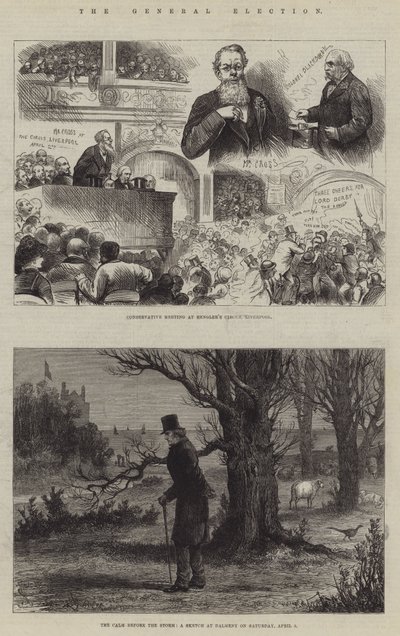 Folketingsvalget af Johann Nepomuk Schonberg